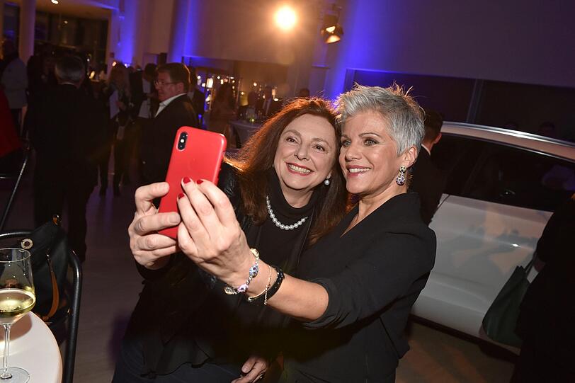 Uschi Dämmrich von Luttitz und Birgit Schrowange