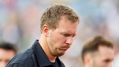 Julian Nagelsmann nach dem Ausscheiden des DFB-Teams gegen Paraguay.