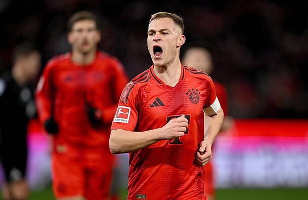 "Es wird eine sehr entscheidende, besondere Woche für uns", sagte Joshua Kimmich. "Es wird eine sehr entscheidende, besondere Woche für uns", sagte Joshua Kimmich.
