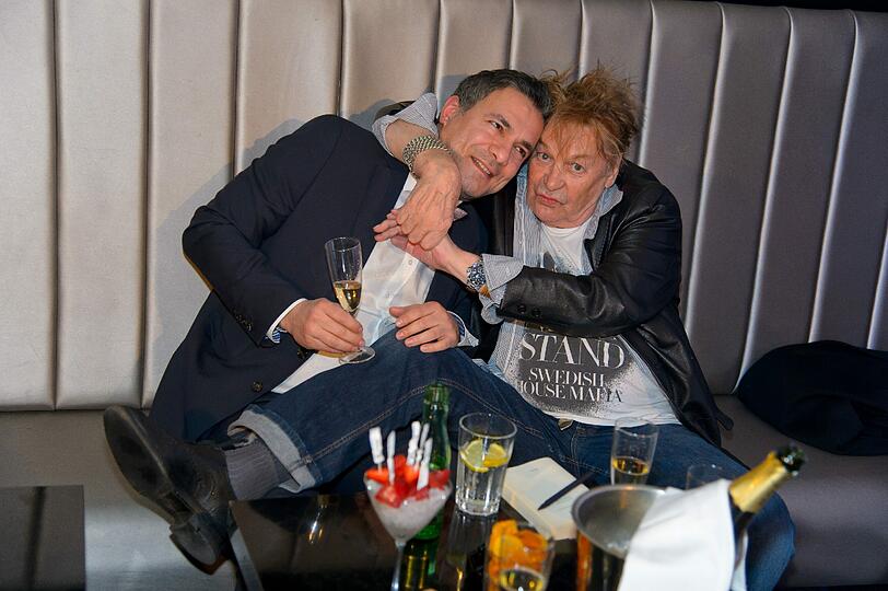 Helmut Bergers wilder Club-Abend in Wien - Die Bilder