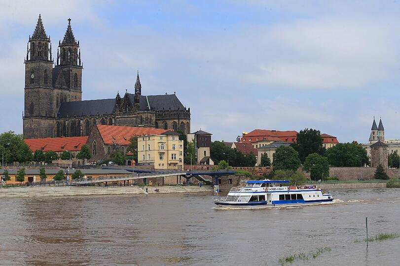 Hochwasser in Magdeburg: Aktuelle Bilder von der Flut