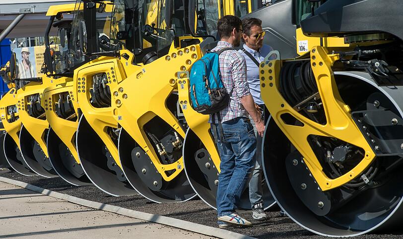 Groß, größer, bauma: Die Bilder von der weltgrößten Baumaschinen-Messe zum Durchklicken