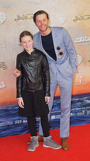 Jonathan-Elias Beck mit Tochter.