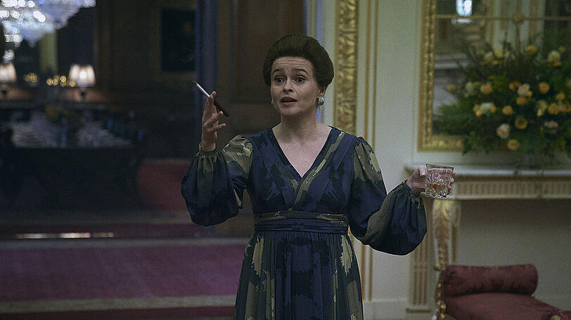 Helena Bonham Carter als Prinzessin Margaret in "The Crown"