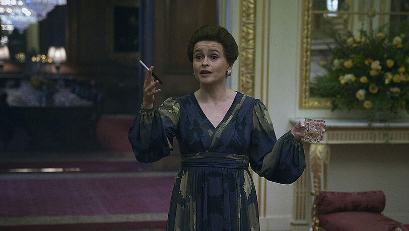 Helena Bonham Carter als Prinzessin Margaret in "The Crown" Helena Bonham Carter als Prinzessin Margaret in "The Crown"