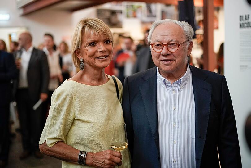 Uschi Glas und Dr. Hubert Burda