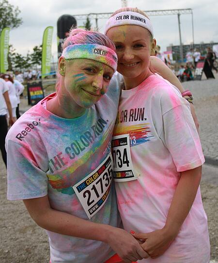 Bunter geht's nicht: Der Color Run in Riem. Die Bilder.