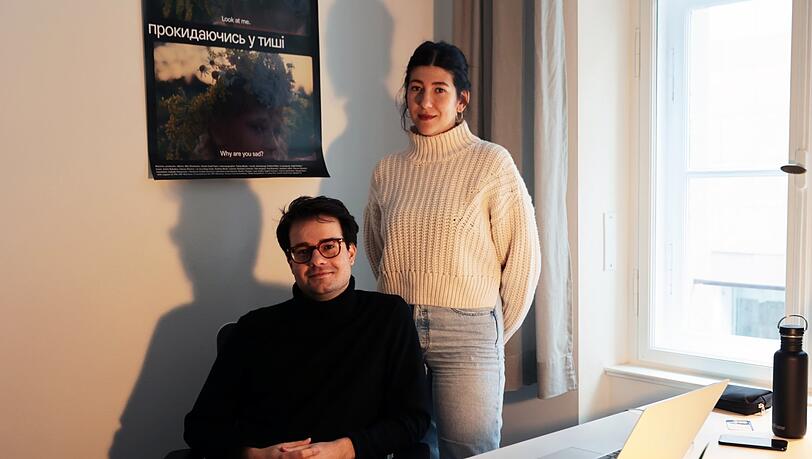 Matthew Dueck (v.l.), Lukas Prestele und Dominic Ahn haben zusammen ein Architekturbüro gegründet.