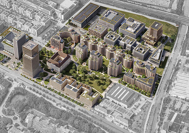 40 Prozent der Wohnungen im Opes-Quartier werden Sozialwohnungen sein oder "preisgedämpft" angeboten. 40 Prozent der Wohnungen im Opes-Quartier werden Sozialwohnungen sein oder "preisgedämpft" angeboten.