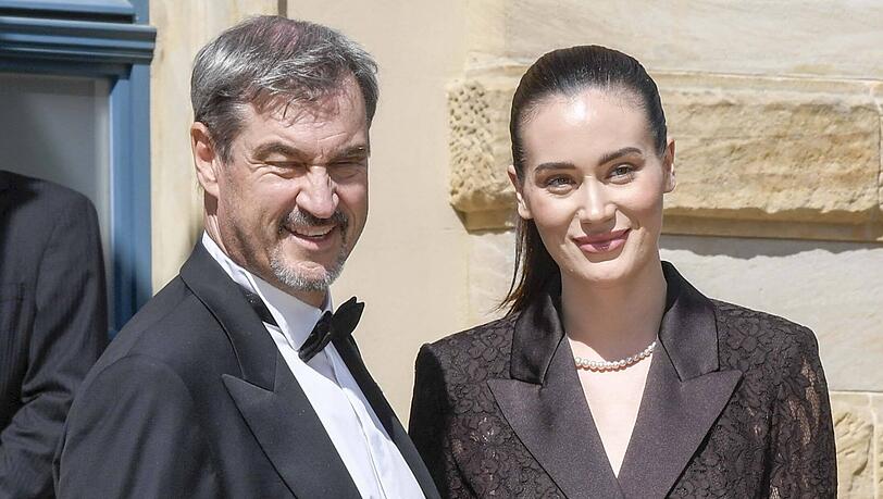 Gloria-Sophie Burkandt ist die Tochter von Markus Söder. Ob sie den bayerischen Ministerpräsidenten schon bald zum Großvater macht?