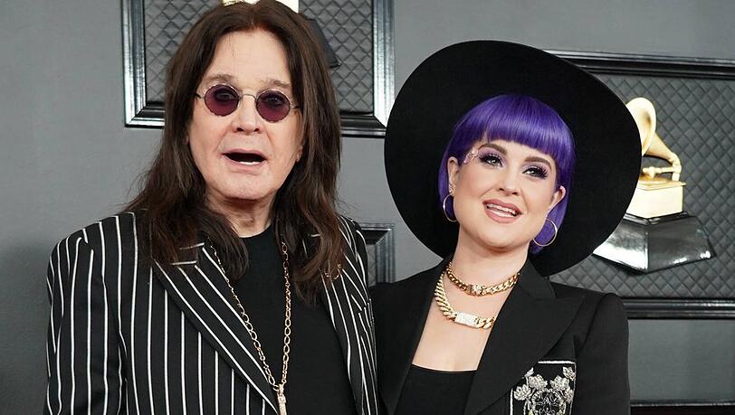 Ozzy und Kelly Osbourne im Jahr 2020.