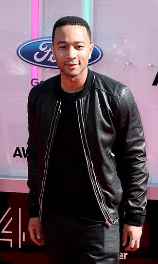 Musiker John Legend zeigte sich ebenfalls auf dem roten Teppich bei den Black Entertainment Television Awards.