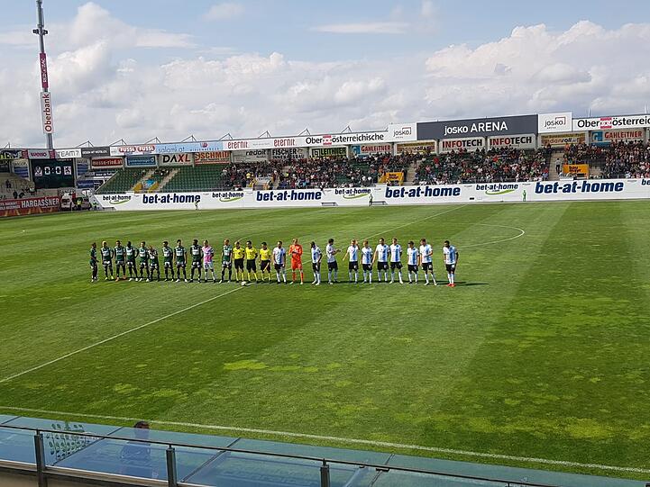 Die Löwen testen am Sonntagnachmittag gegen die SV Ried.