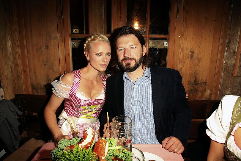 Franziska Knuppe mit Ehemann Christian Möstl