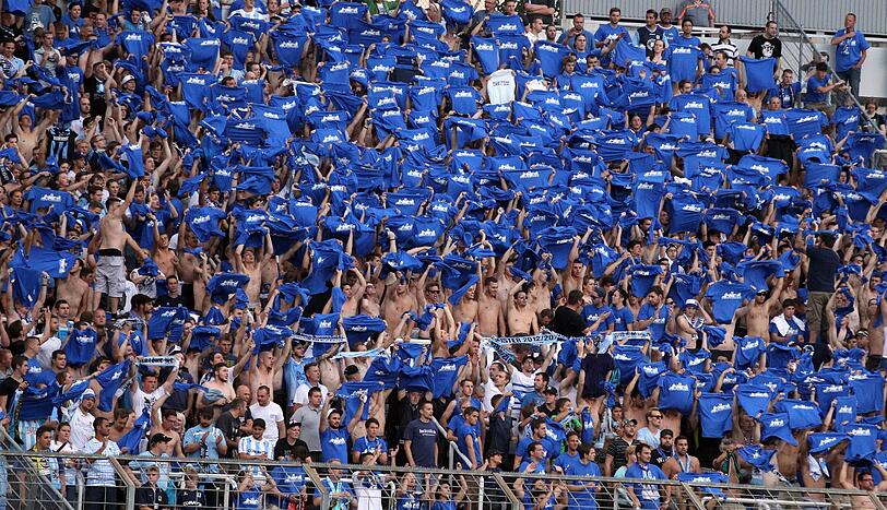 Impressionen vom Amateur-Derby im Grünwalder Stadion.