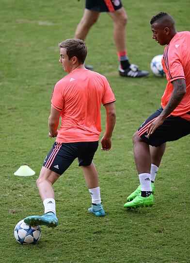 Olympiakos Piräus gegen FC Bayern München: Die Bilder vom Abschlusstraining der Bayern!