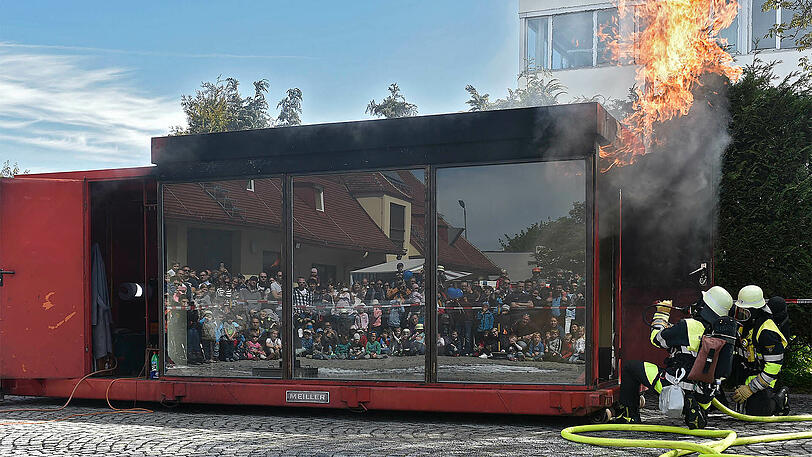 Tag der offenen Tür bei der Münchner Feuerwehr.