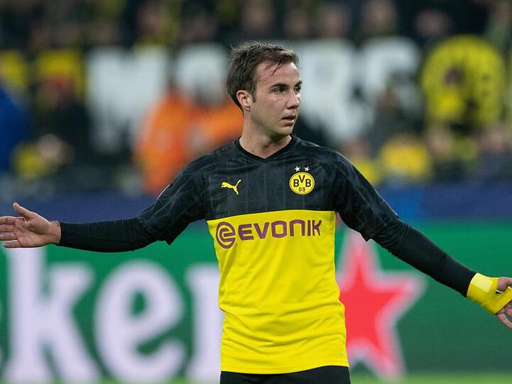 Mario Götze spielt beim BVB von Beginn an.