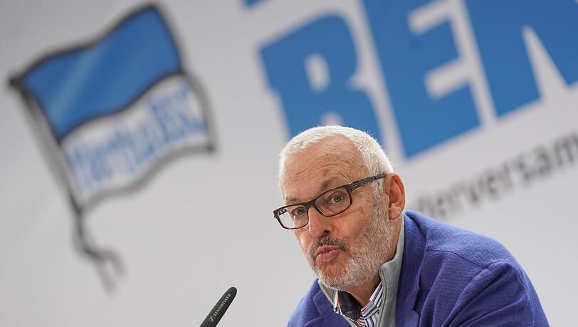 Hertha-Präsident Werner Gegenbauer kritisiert Investor Lars Windhorst. Hertha-Präsident Werner Gegenbauer kritisiert Investor Lars Windhorst.