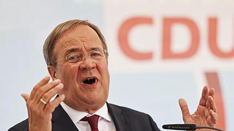 Kanzlerkandidat Armin Laschet will sichtbar machen, wofür die Union steht.