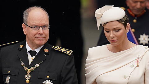 Für Adelsexperte Michael Begasse wirkte Fürstin Charlène während der Krönung von König Charles III. schwerfällig.