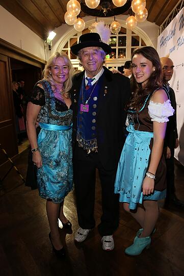 Didi Küfer mit Ehefrau Marion und Tochter Larissa