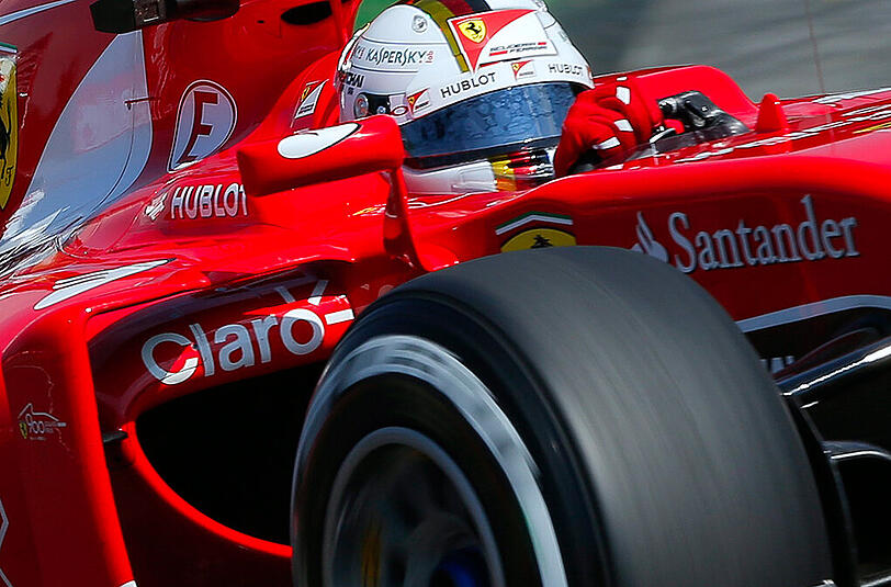 Ferrari-Fahrer Sebastian Vettel hatte nach seinem Aus in Spa Pirelli heftig kritisiert und gesagt, er fühle sich "verarscht".