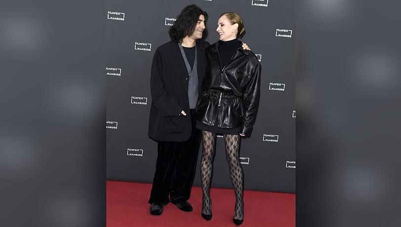 Schauspielerin Diane Kruger und Regisseur Fatih Akin beim Hamburger Filmfest.