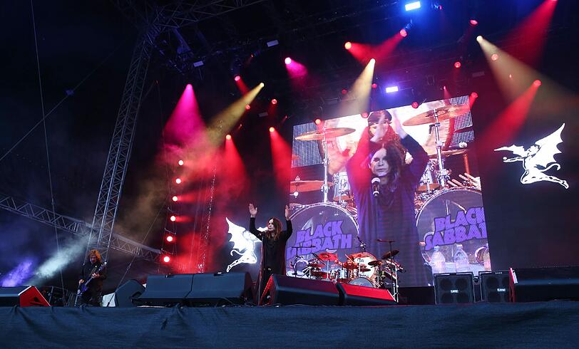 Die Bilder vom Black Sabbath-Konzert auf dem Königsplatz!
