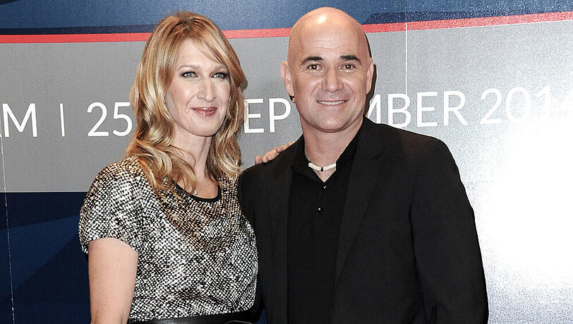 Im Doppel mehr wert: Steffi Graf und Andre Agassi Im Doppel mehr wert: Steffi Graf und Andre Agassi