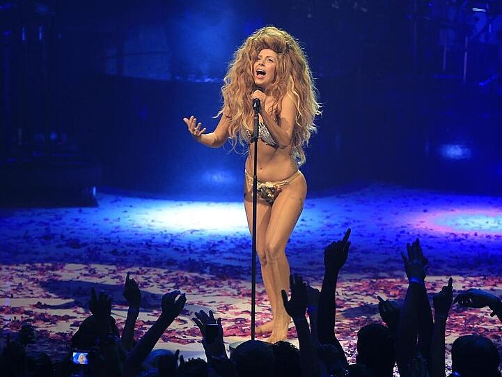 Lady Gaga beim iTunes-Festival in London