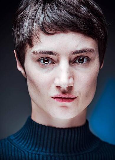 Die Schauspielerin Paula Hans.