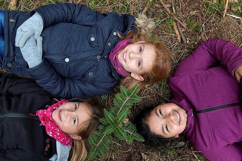 Ein Projekt, dass Ihre Weihnachtsspende unterstützen kann: In der Waldschule lernen Grundschulkinder alles rund um das Ökosystem und pflanzen selbst Bäume!