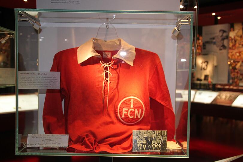 Einzigartig: Das älteste erhaltene Club-Trikot aus dem Jahre 1917.