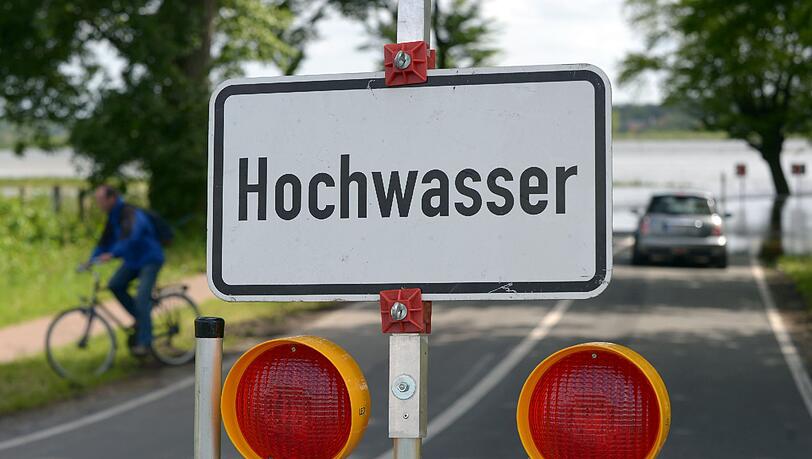 In Günzburg und Dillingen herrscht Hochwaser-Alarm. (Symbolbild) In Günzburg und Dillingen herrscht Hochwaser-Alarm. (Symbolbild)