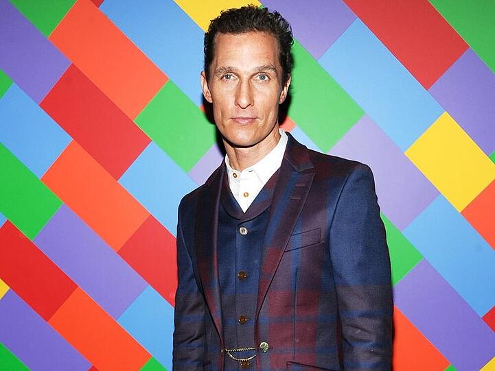 Der einstige Hollywood-Beau hungerte sich auf 61 Kilo herunter: Matthew McConaughey