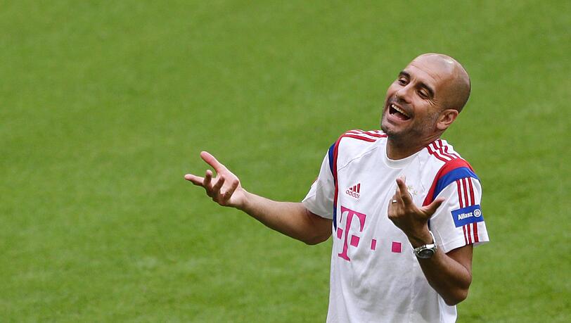 Erfolgs-Coach Pep Guardiola ging mit dem FC Bayern sieben Mal als Verlierer vom Platz. Erfolgs-Coach Pep Guardiola ging mit dem FC Bayern sieben Mal als Verlierer vom Platz.