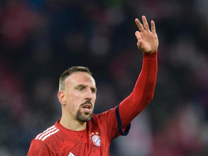 Fühlt sich in München sehr wohl: Franck Ribéry.
