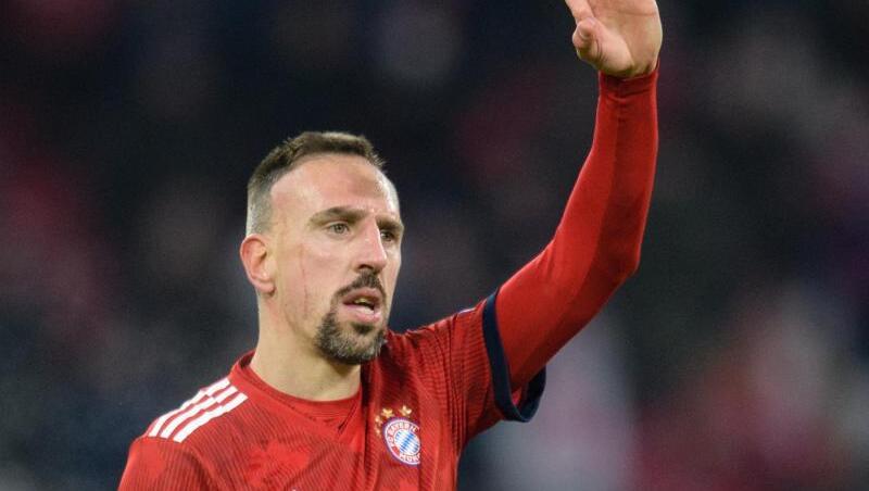 Fühlt sich in München sehr wohl: Franck Ribéry. Fühlt sich in München sehr wohl: Franck Ribéry.