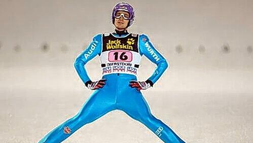 Total frustriert nach den missglückten Sprüngen in Oberstdorf: Martin Schmitt. Total frustriert nach den missglückten Sprüngen in Oberstdorf: Martin Schmitt.