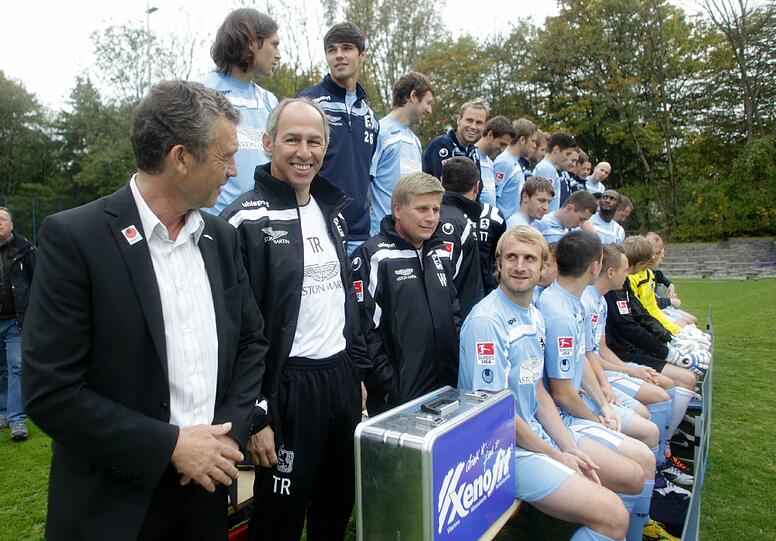 Offizielles Team-Foto des TSV 1860: Das Shooting