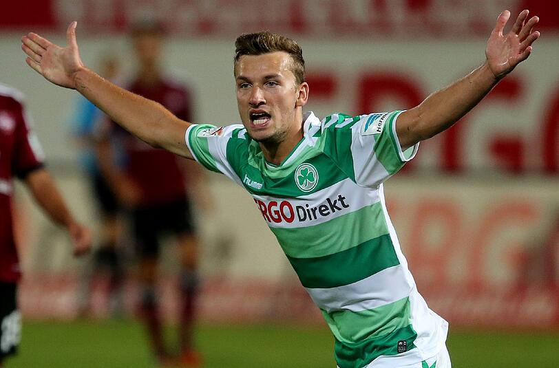 Kam für Fürth in dieser Saison bisher zu 17 Einsätzen (2 Tore), die meisten davon als Einwechselspieler: Tom Weilandt.