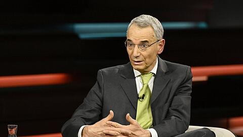 Der Historiker und Publizist Michael Wolffsohn im April in der ZDF-Sendung " Markus Lanz".