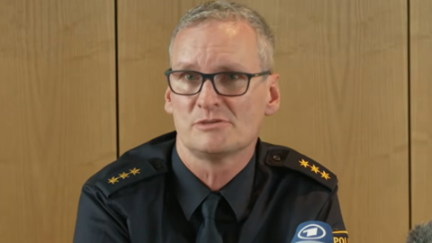 Der Erdinger Polizeichef Sebastian Pinta zur Situation rund um die Puma-Sichtung in der N&auml;he des M&uuml;nchner Flughafens.