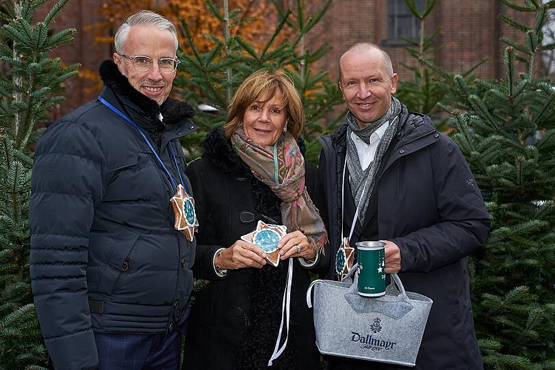Bernd Döpke, Uschi Prinzessin von Bayern und Florian Randlkofer (Dallmayr)