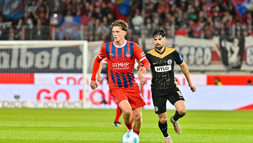 Trug das Trikot des 1. FC Heidenheim in der Saison 2024/25: Paul Wanner.