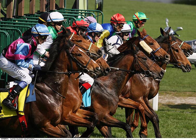 Los geht's! Am Sonntag ist Aufgalopp in Riem.