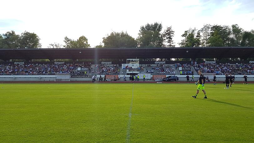Die Bilder vom Testspiel der Löwen in Landshut.