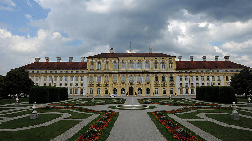 Wunderschöne Kulisse: Schloss Schleißheim.
