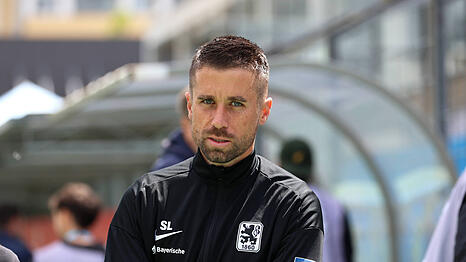 Stefan Lex bei seinem Abschied von 1860 im Mai 2025.